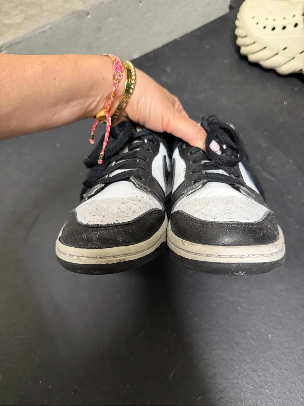 Nike dunk low sneakers size 5.5 kids